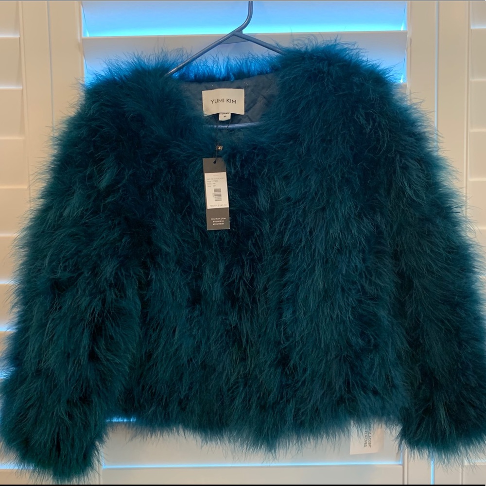 New with tags Yumi Kim Away We Go Feather Jacket